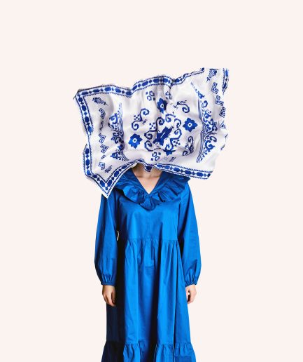 Eşarfă Albastru-Histria