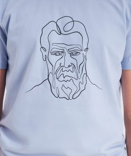 Tricou Brâncuşi Albastru Senin