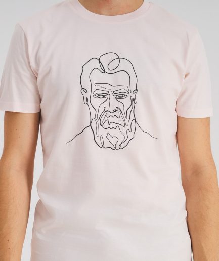 Tricou Brâncuşi Roz Pal