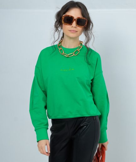 Bluză Mândră verde