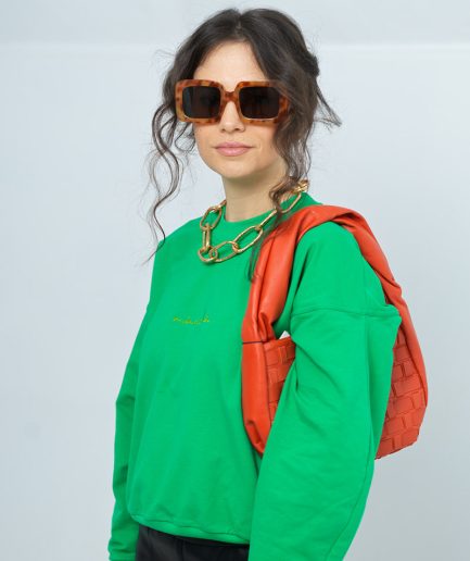 Bluză Mândră verde