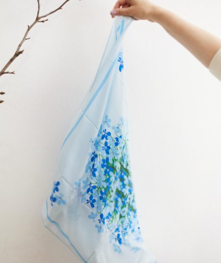 Eşarfă Floare de nu-mă-uita