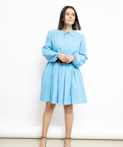 Rochie Zestre Albastru Senin