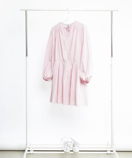 Rochie Zestre Roz Pudrat