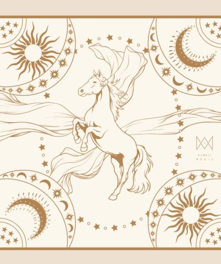 Eşarfă Magical Memory Beige