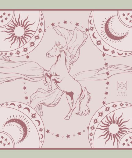 Eşarfă Magical Memory Pink